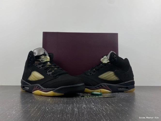 Maniere x Black Ma FD1330-001 Jordan 5 A Air 0728